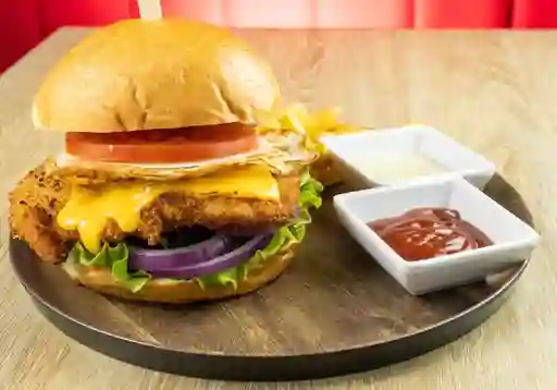 Hamburguesa Chicken Grill