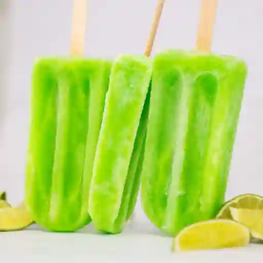 Paleta de fruta limon