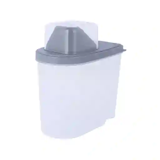 Contenedor de Almacenamiento Multigrano S Serie Gris Miniso