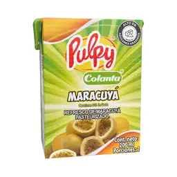 Pulpy Maracuyá Colanta Caja x 200 mL