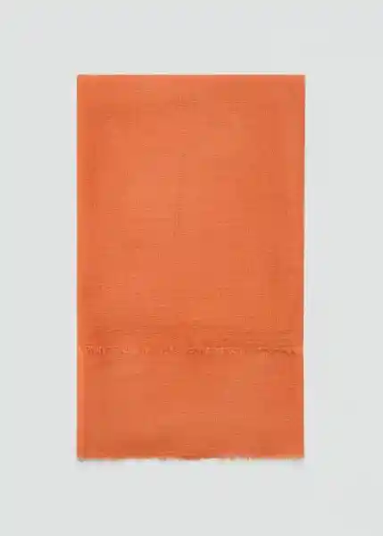 Fular Spiagia Terracota Talla 99 Mujer Mango