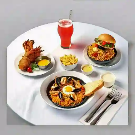 Combo Familiar 4 Personas