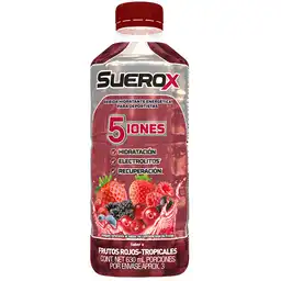 Suerox Frutos Rojos Con 5 Iones