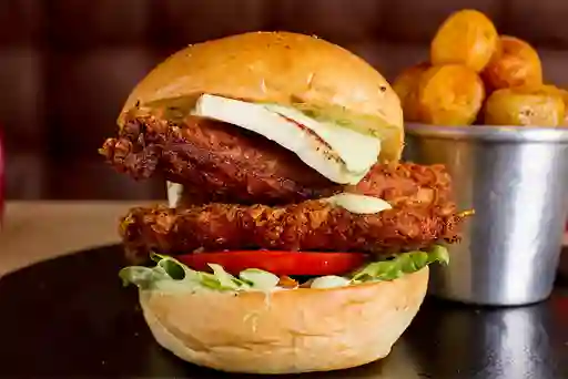 Hamburguesa Pescado Crispy