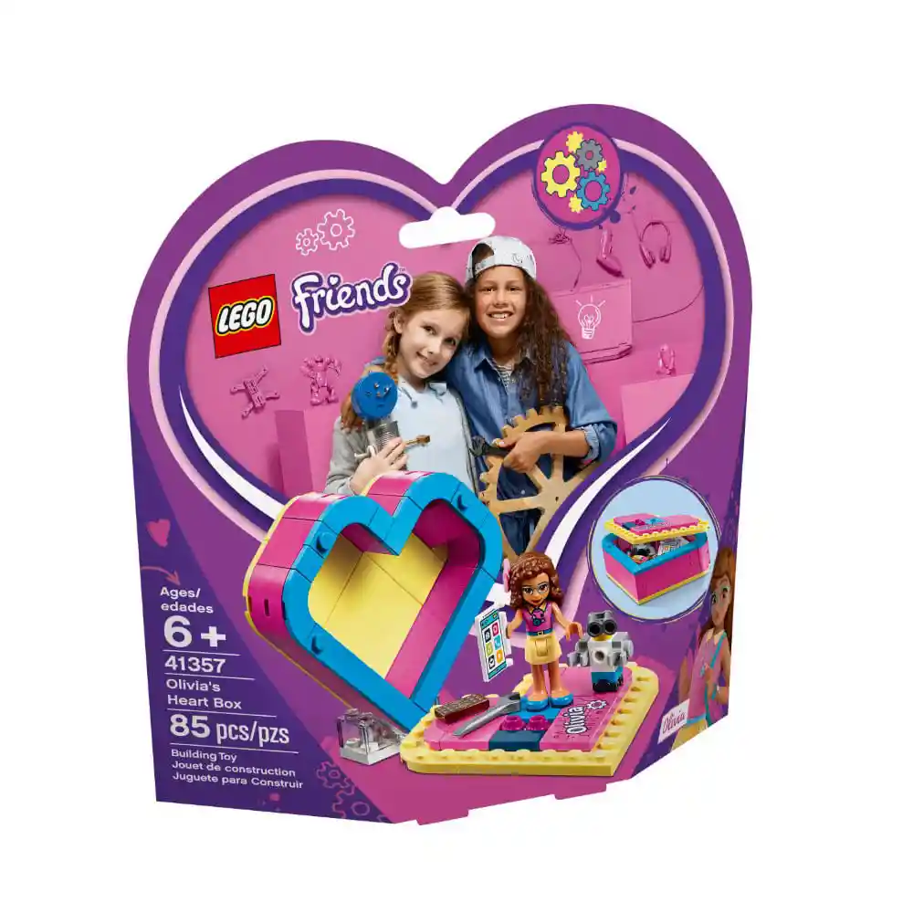 Lego Caja Corazon De Olivia