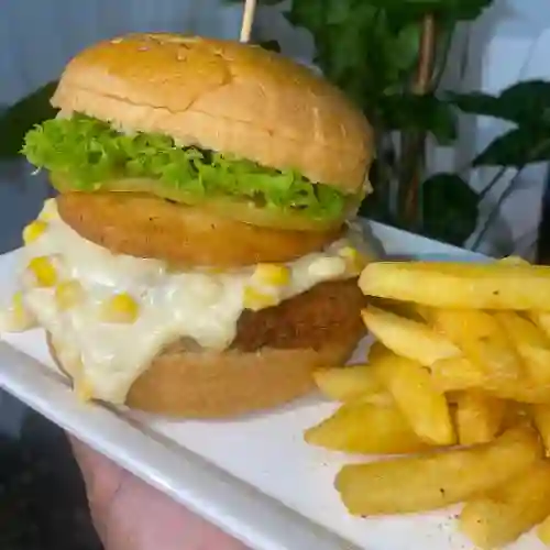 Hamburguesa Cheese Corn