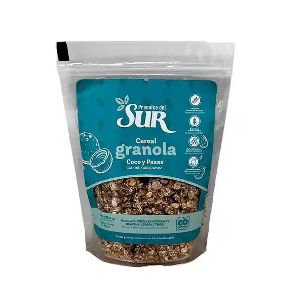 Pronalce Granola Coco Pasas