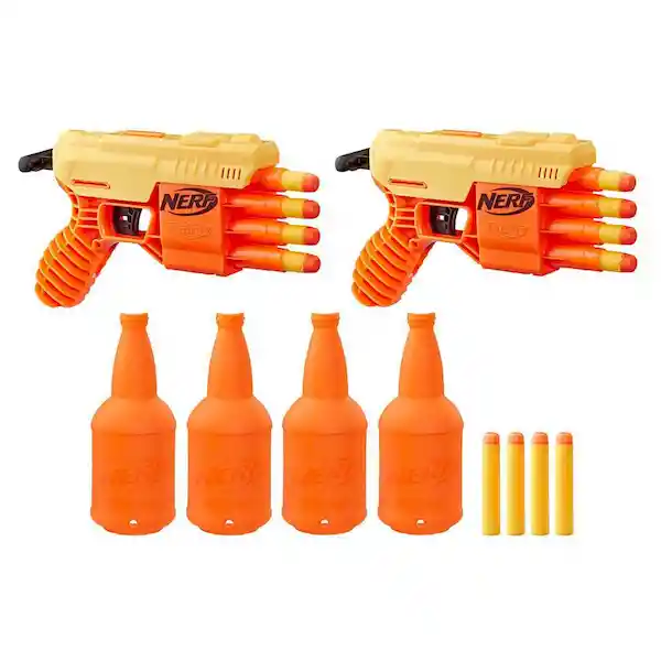 Nerf Set Lanza Dardos Alpha Strike Fang QS 4 E7563