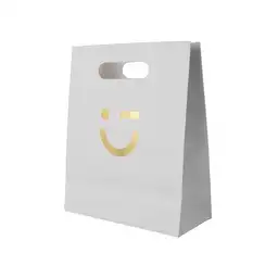 Bolsa de Regalo Grande Serie Silver Gray Miniso