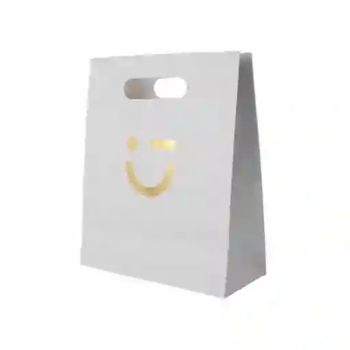 Bolsa de Regalo Grande Serie Silver Gray Miniso