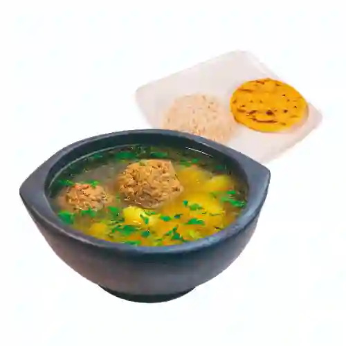 Caldo de Albondiga