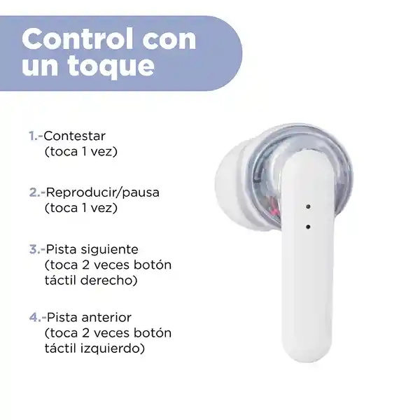 Audífonos Serie Blanco Modelo S200 Miniso