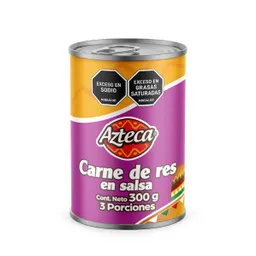 Azteca Carne de Res en Salsa
