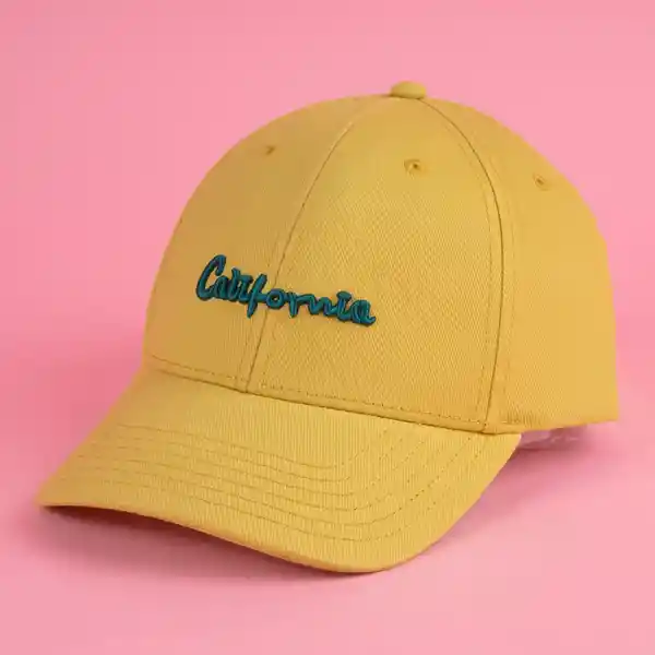 Gorra de Béisbol California Amarillo Miniso