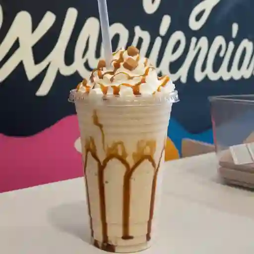 Malteada de vainilla - caramelo