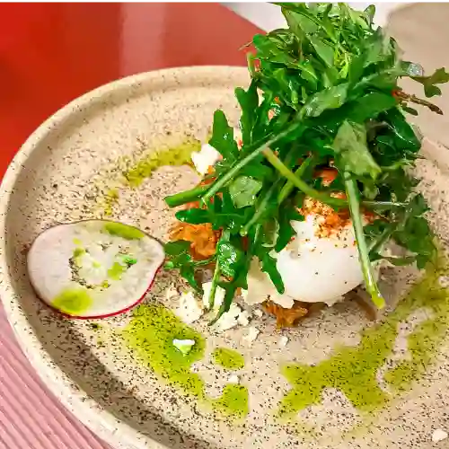 Hashbrown, Huevo, Ricotta