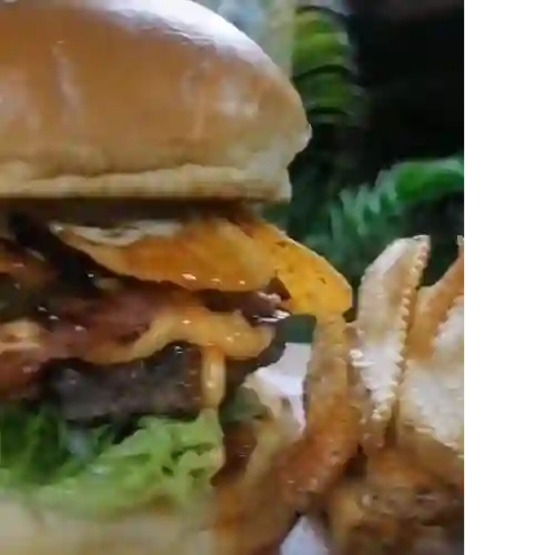 Hamburguesa nacho burguer