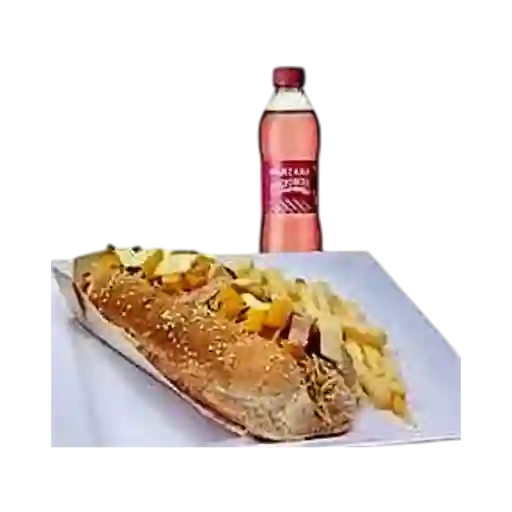 Combo Perro+papas+bebida.