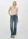 Top Paulina Piedra Talla XS  Mujer Mango