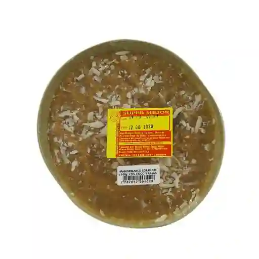 Súper Mejor Manjar Blanco Corriente Pasas Coco
