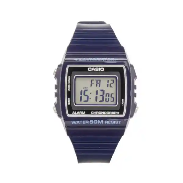 Casio Reloj Digital Silicona Hombre W-215H-2AVDF