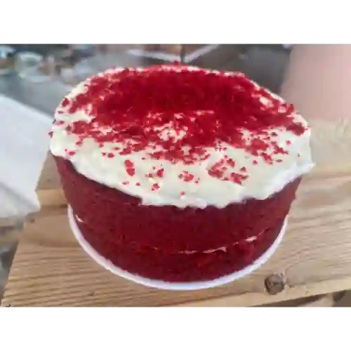 Torta de Red Velvet 1/8 Lb.redonda