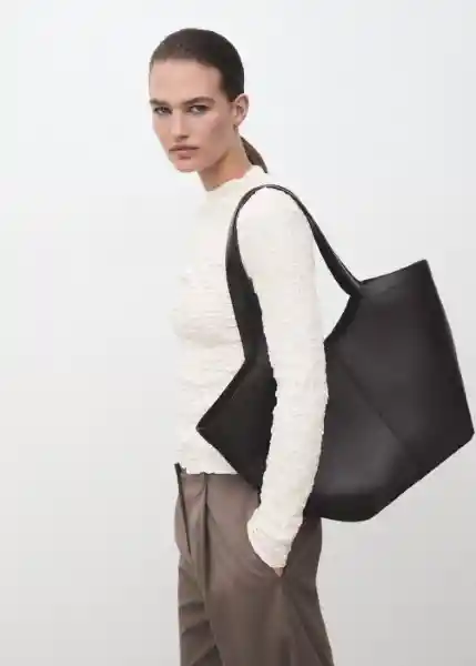 Top Sonia Crudo Talla XS Mujer Mango