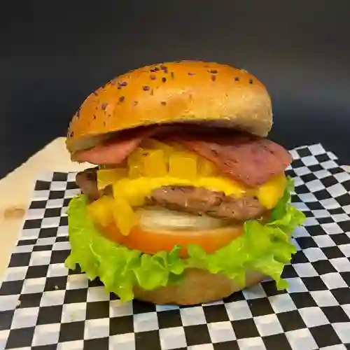 Hamburguesa de Tocineta