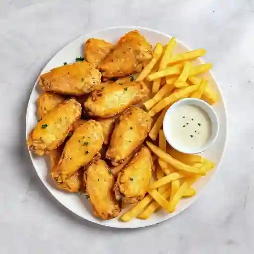 Alas Ajo Parmesano