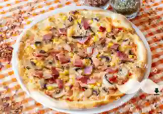 Pizza combinada+pepsi de 350