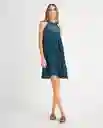 Vestido Verde Fuerte Oscuro Talla XXL 699F003 Esprit