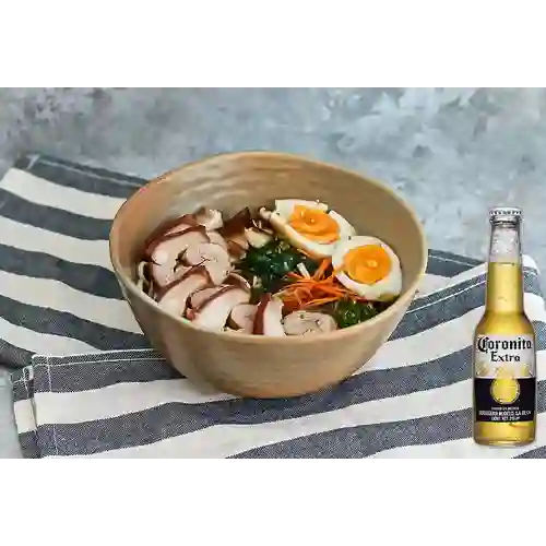 Combo Shio Ramen + Cerveza Coronita Bot. 210ml