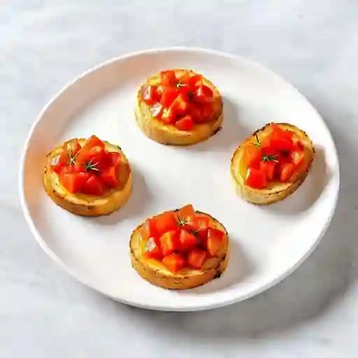 Bruschetta Pan con Matequilla de Ajo