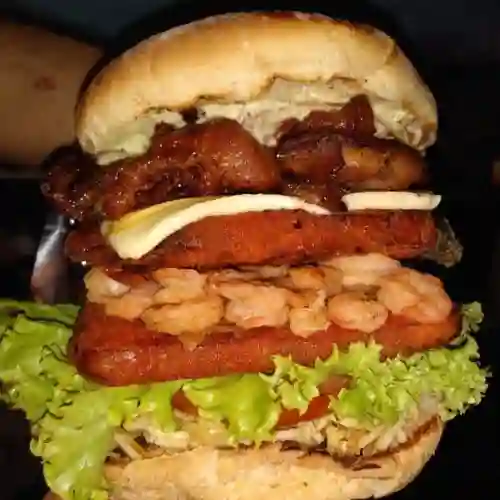 Hamburguesa de Calamar