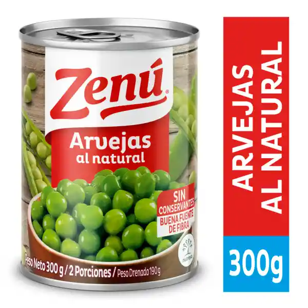Zenú Arvejas al Natural