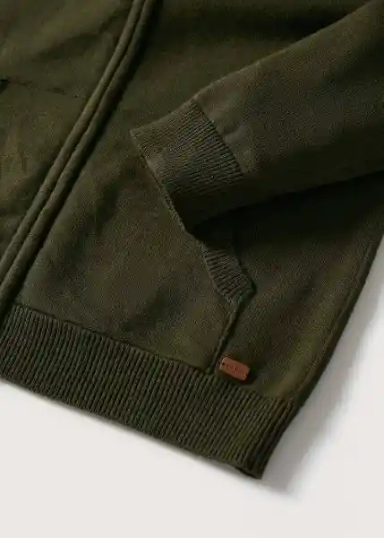 Cardigan Luke3 Khaki Talla 06 Niños Mango