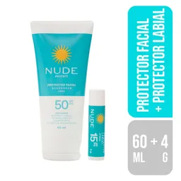 Nude Protector Solar Bronze y Pro Labial SPF 15
