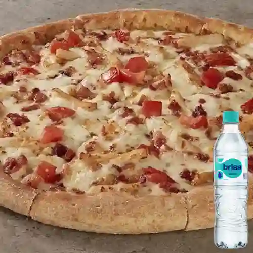 Combo Pizza Personal Pollo&Tocineta +Brisa S/gas 600ML
