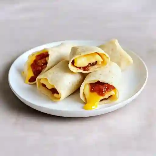 Envueltos con Queso y Bocadillo