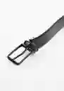 Cinturón Blacky Negro Talla 91 Hombre Mango