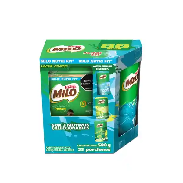Milo Alimento a Base de Malta y Cocoa Nutrifit D