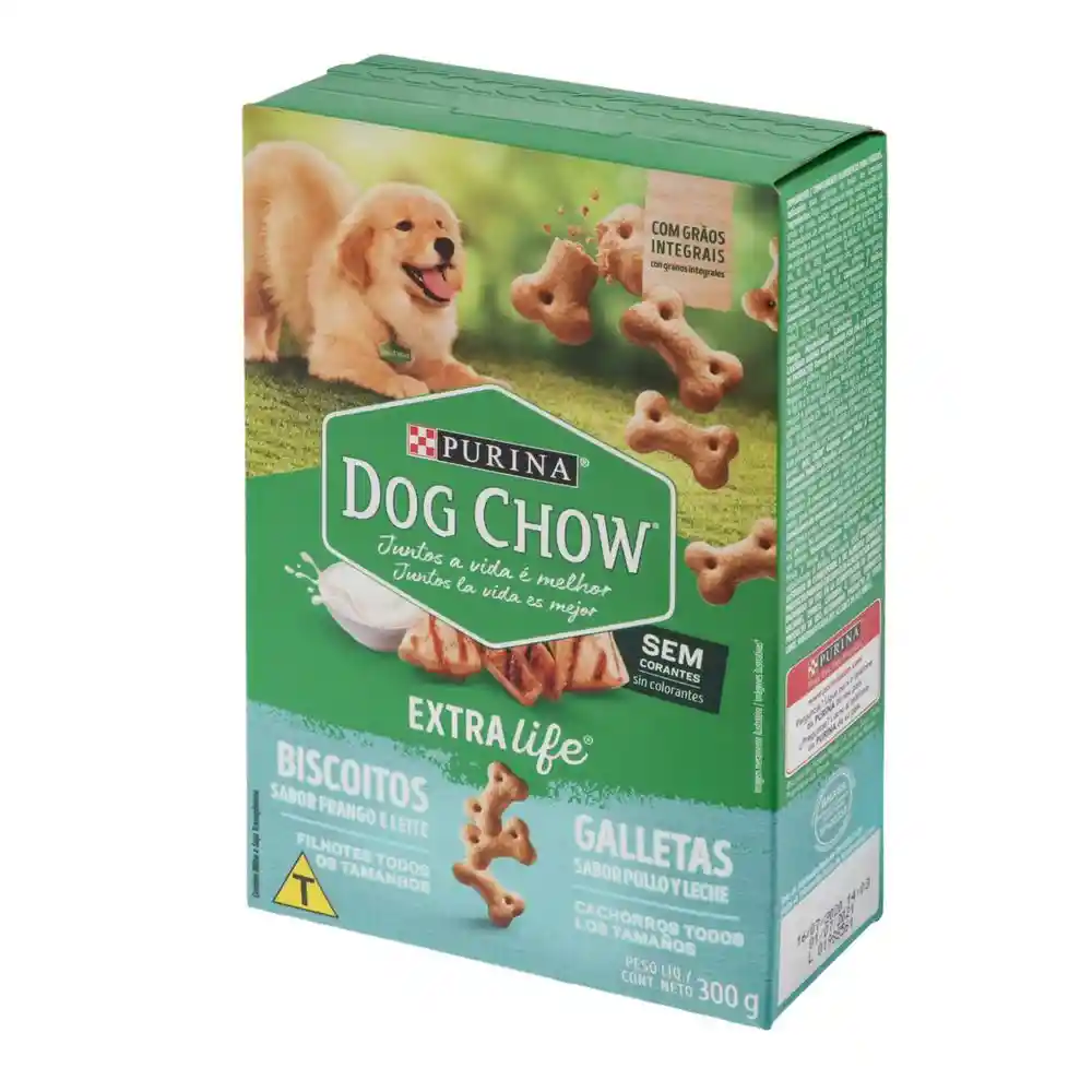 Dog Chow Galletas Cachorro Pollo y Leche
