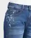 Jean Medium Rise- Boy Azul Clásico Oscuro 6 Chevignon
