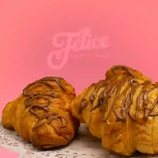 Un Croissant con Nutella