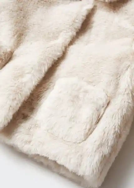Abrigo Bear Off White Talla 63 Niños Mango