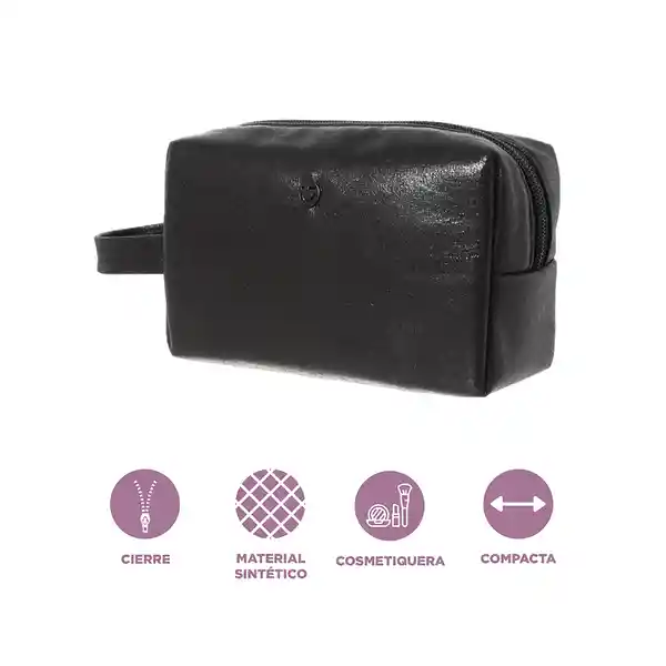 Cosmetiquera Serie Miniso Negro Miniso