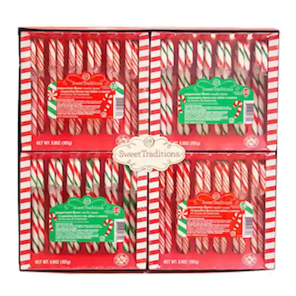 Sweet Traditions Bastón Caramelo Peppermint