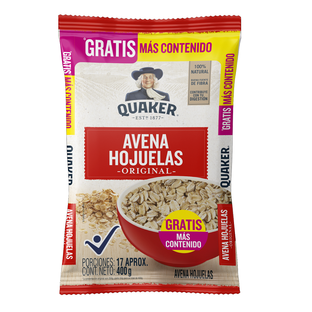 Quaker Avena Hojuela 400g