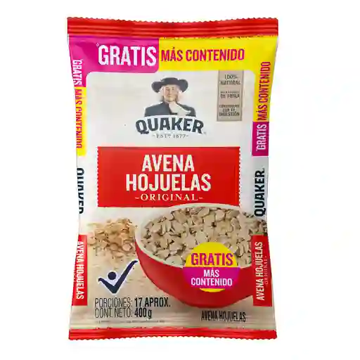 Quaker Avena Hojuela 400g