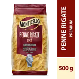Penne Rigate MONTICELLO x 500 gramos